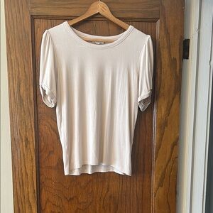 Loft- Elegant Cream Women's Top